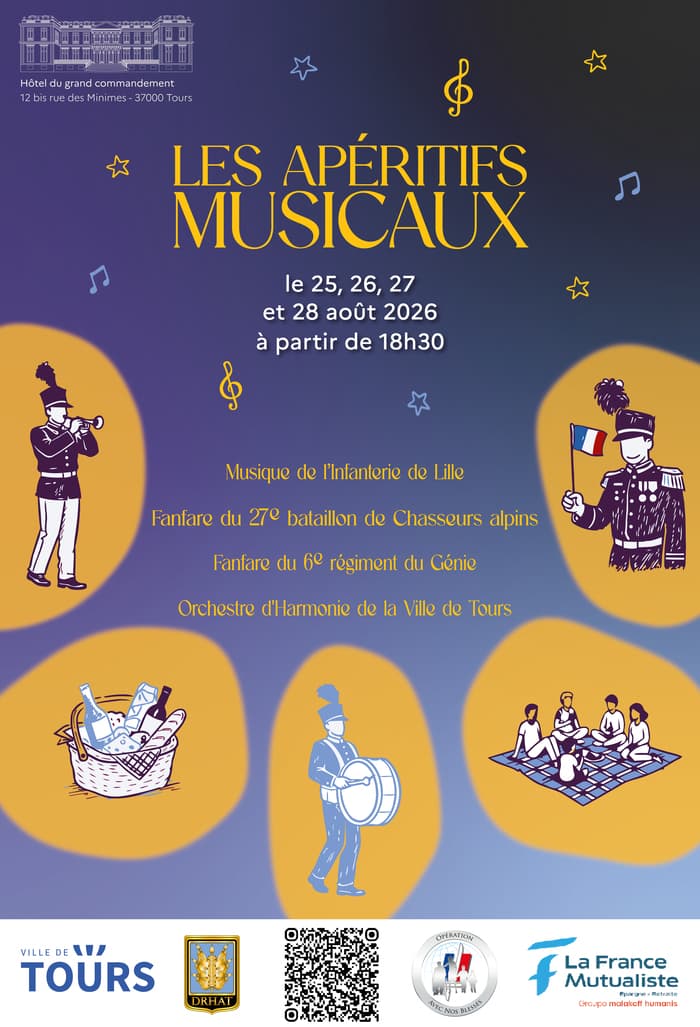 Affiche, Les apéritifs musicaux