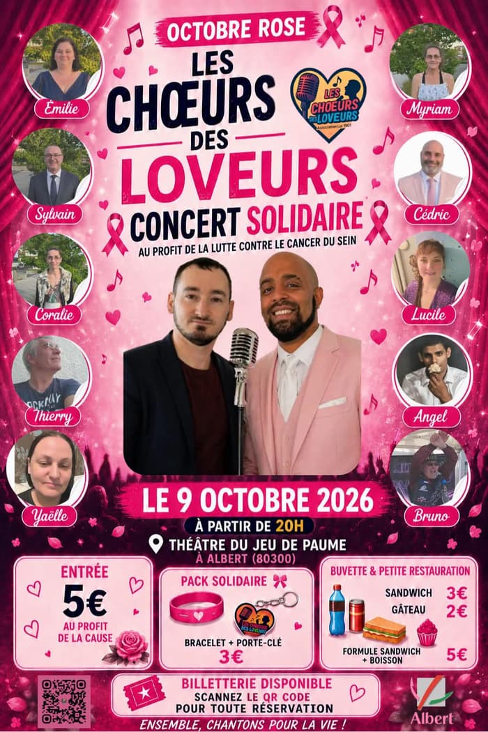 Affiche, Les chœurs des lovers