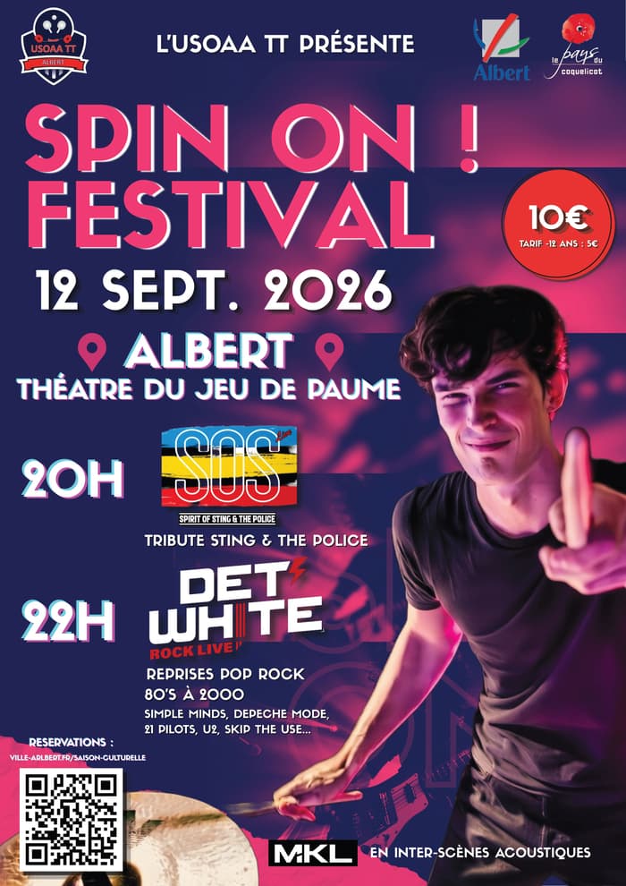 Affiche, Spin on ! festival