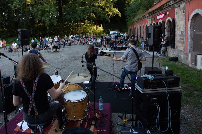 Affiche, Guinguette musicale du Rockhatry au fort Hatry