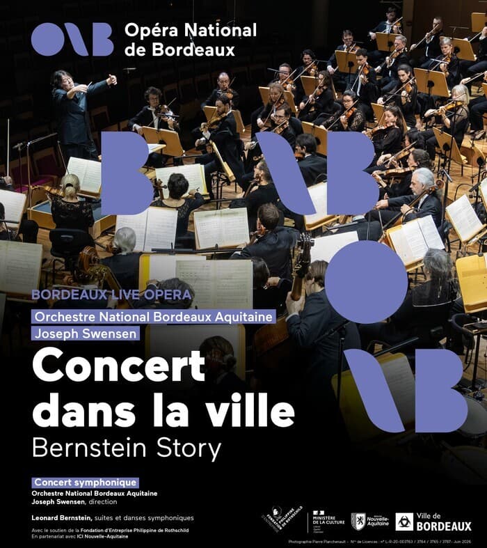 Affiche, Concert dans la Ville