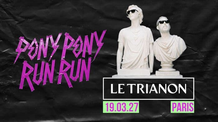 Affiche, Pony Pony Run Run à Paris