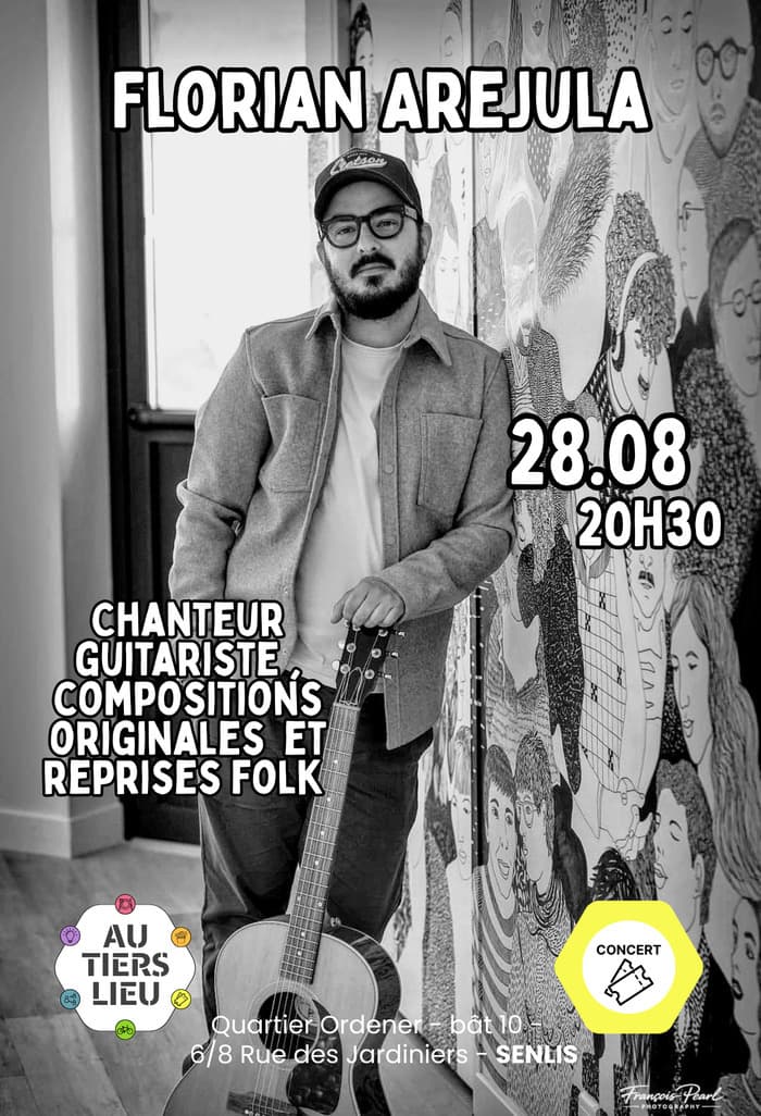 Affiche, Concert de Florian Arejula