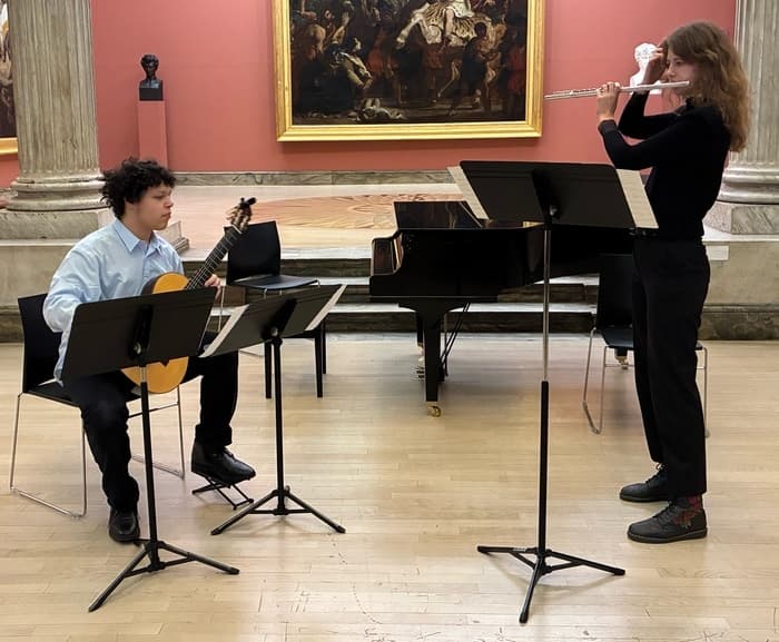 Affiche, Concert : les élèves du conservatoire vous invitent