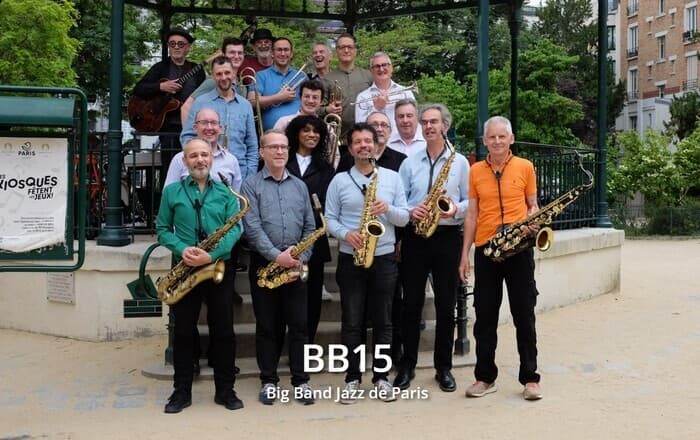 Affiche, Concert jazz BB15