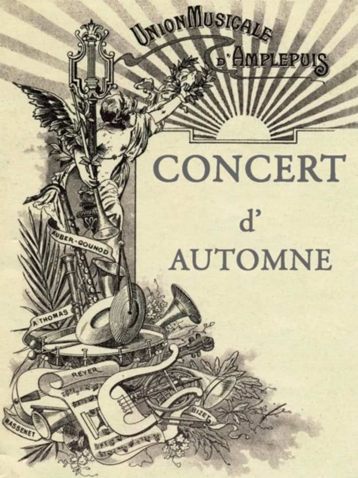 Affiche, Concert