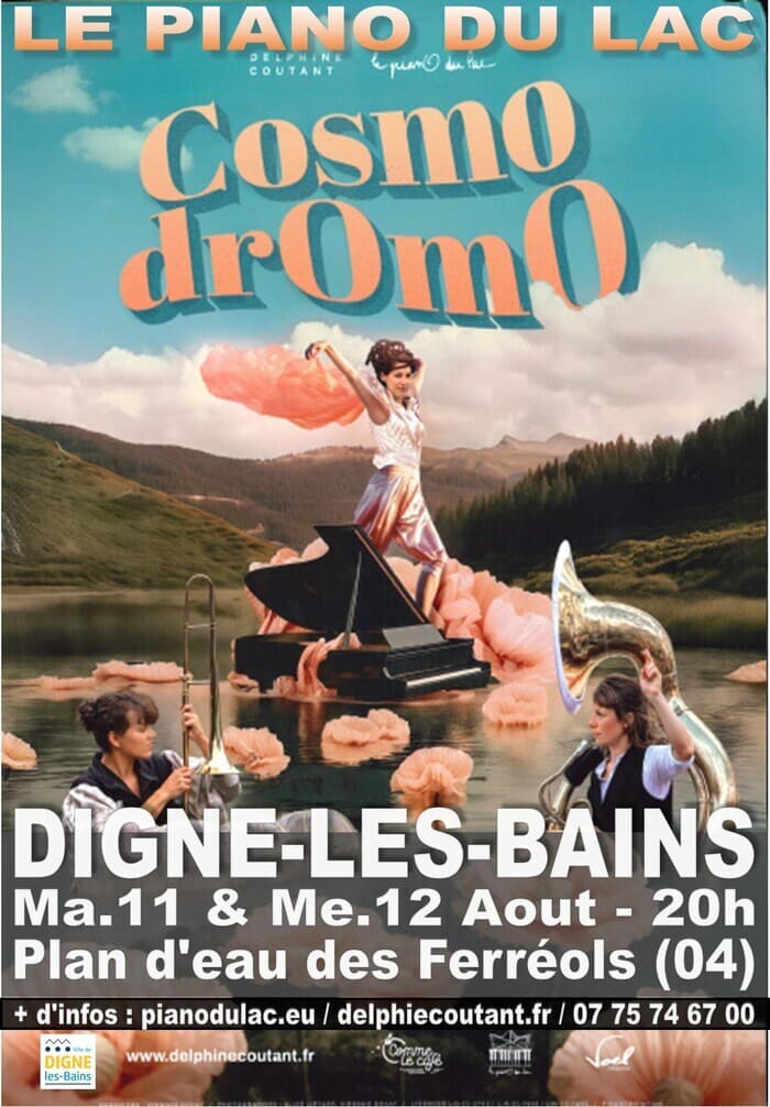Affiche, LE PIANO DU LAC _ cOsmOdrOmO