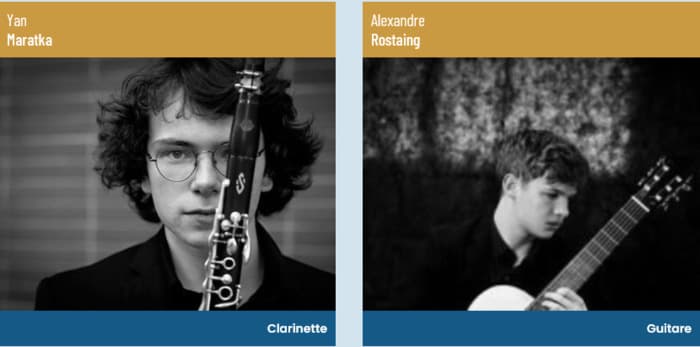 Affiche, Concerts ambulants par l'Association Jeunes Talents