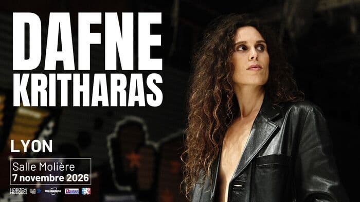 Affiche, Dafné Kritharas à Lyon