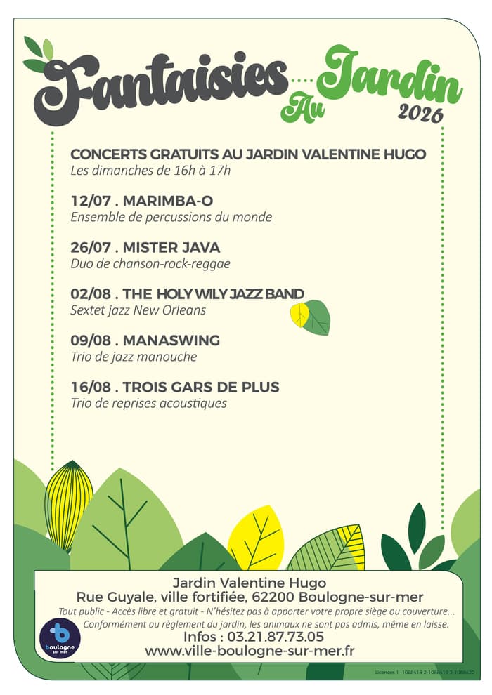 Affiche, MANASWING / FANTAISIES AU JARDIN