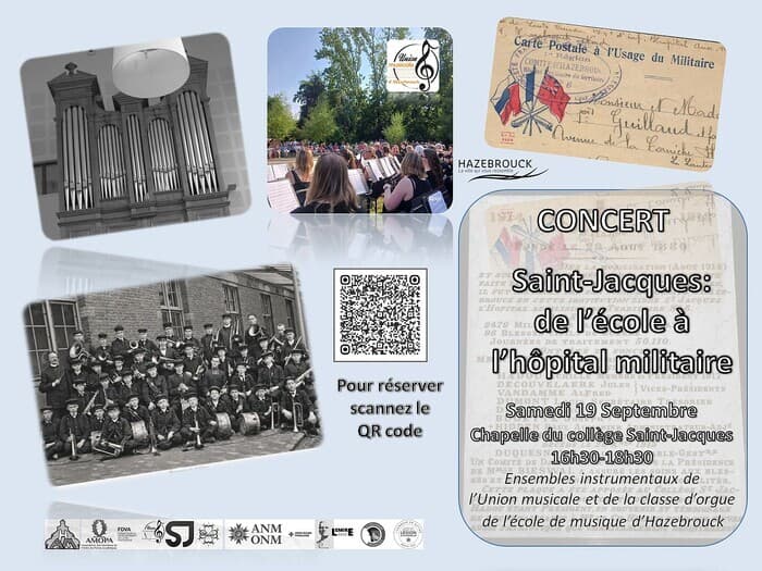 Affiche, Concert "La plaque commémorative sort de l'ombre"