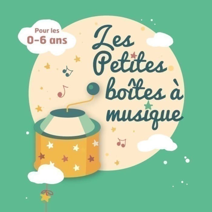 Affiche, Les Petites boîtes à musique