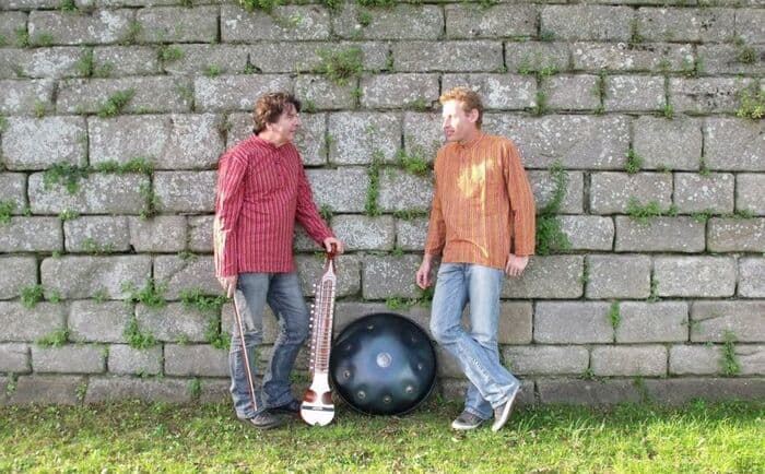 Affiche, Anidrà, Duo de handpan et esraj