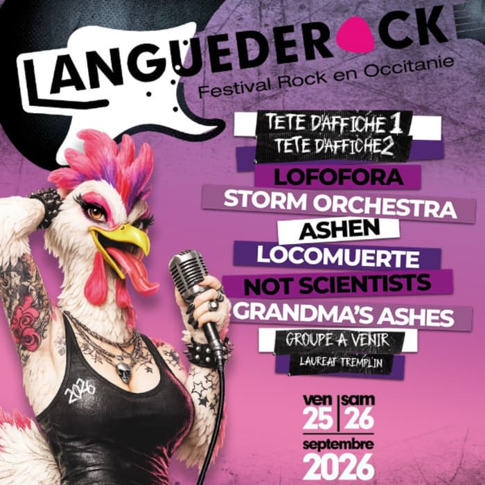Affiche, Languederock 2026 - Festival