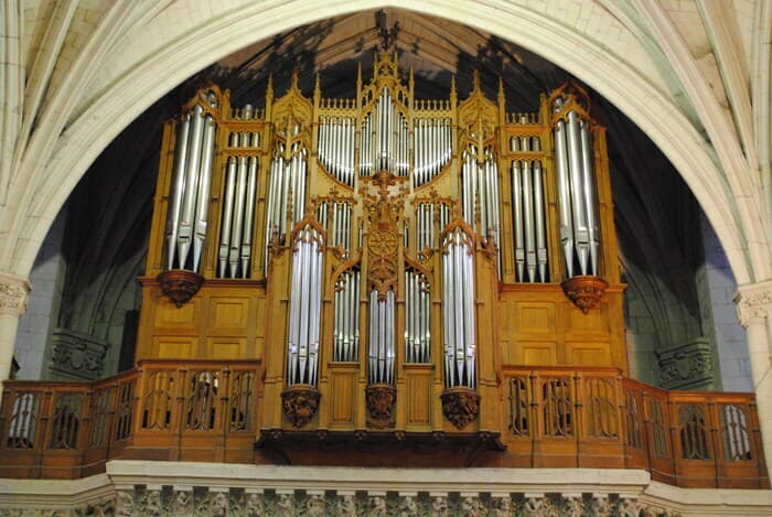 Affiche, Présentation du grand orgue de l'église Notre-Dame