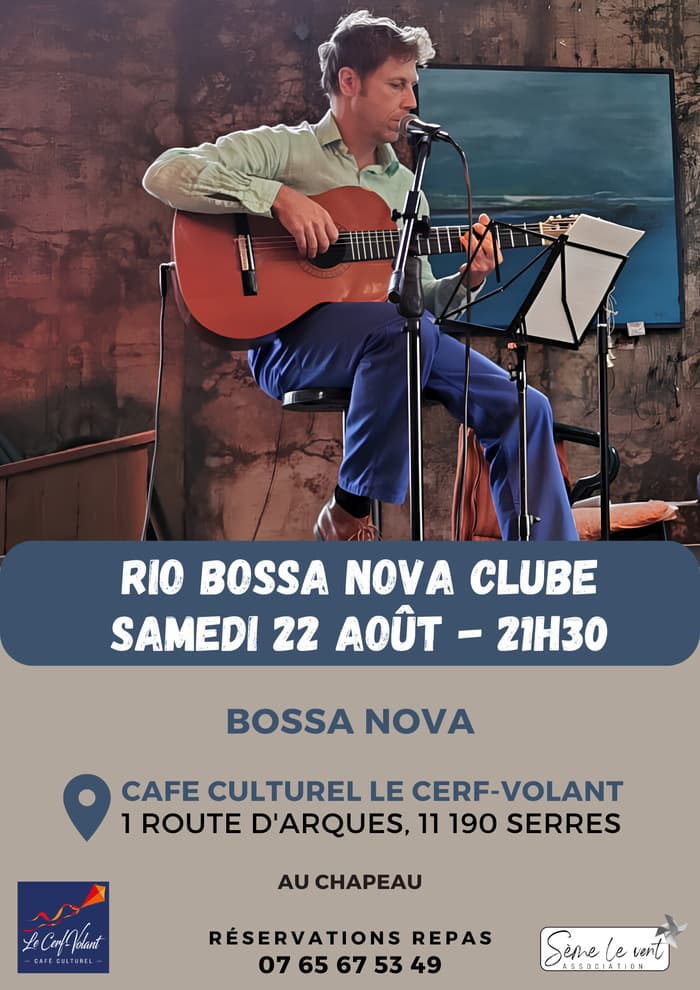 Affiche, Concert de Rio Bossa nova Clube