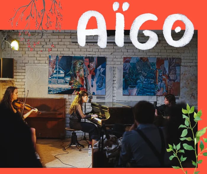 Affiche, Concert folk avec Aïgo dans une grange à Cérizols, 6 sept.