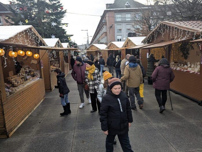 Affiche, Ouverture du Marché de Noël Artisanal