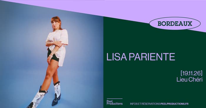 Affiche, LISA PARIENTE｜Lieu Chéri - 19 novembre 2026