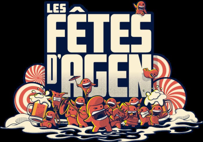 Affiche, Les Fêtes d'Agen