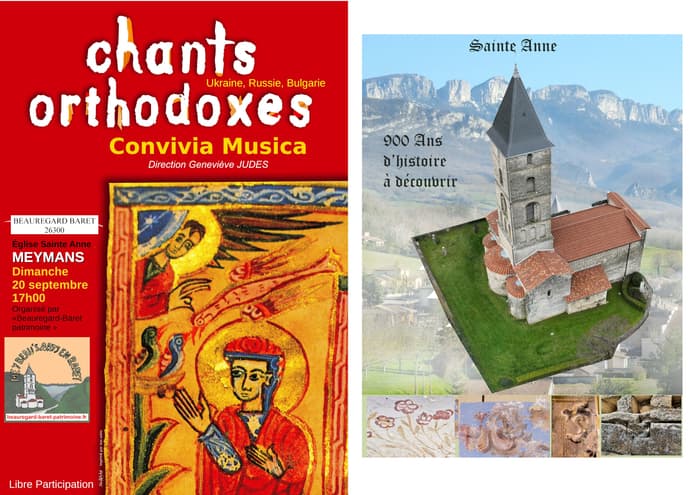 Affiche, Chants orthodoxes par Convivia Musica