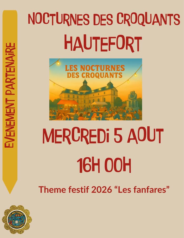Affiche, Les nocturnes des croquant #2