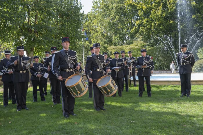 Affiche, Aubade de la musique de l'Arme Blindée Cavalerie