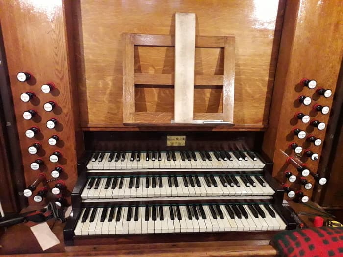 Affiche, Récital sur orgue à la Collégiale Saint-Didier