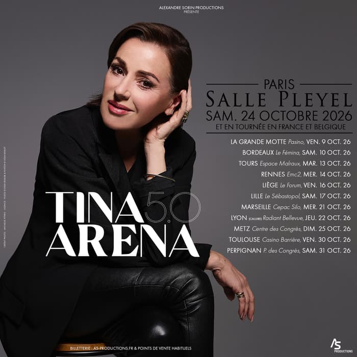 Affiche, Tina Arena