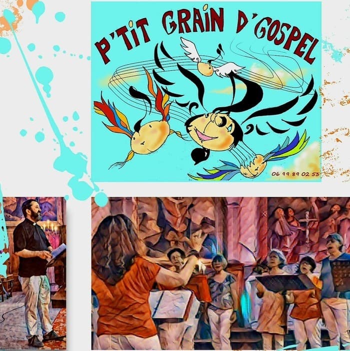 Affiche, Concert de gospel à Cailloup