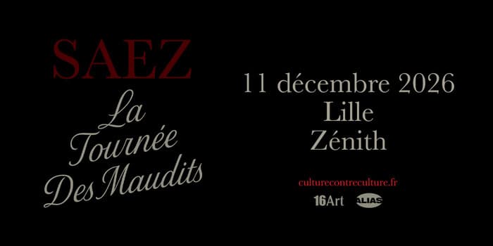 Affiche, Saez