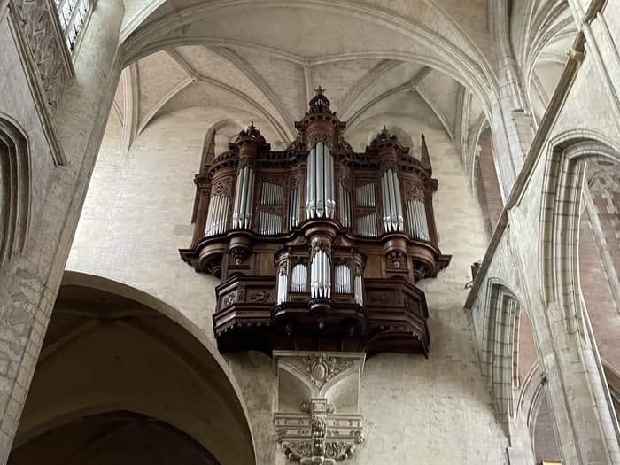 Affiche, Concert au Grand Orgue