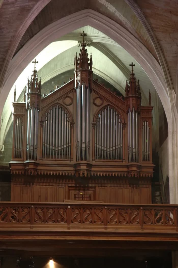 Affiche, Concert d'orgue à la Collégiale Saint-Agricol