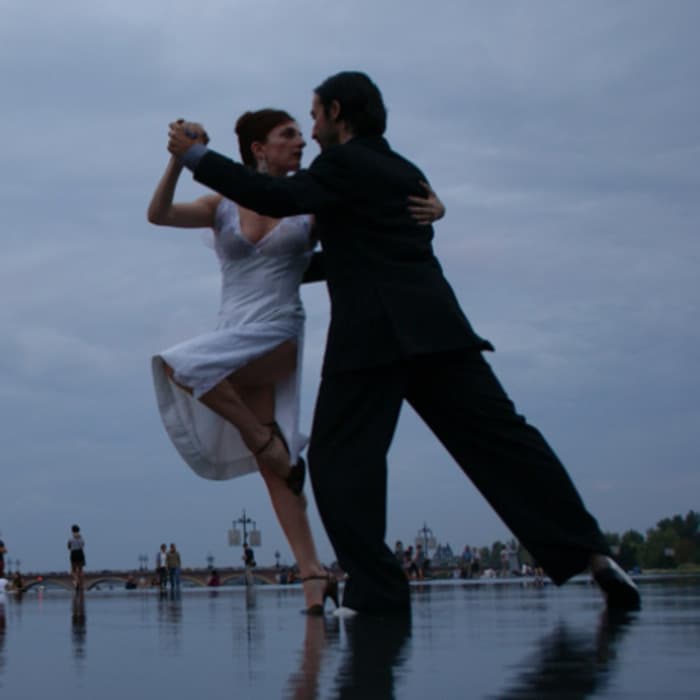 Affiche, Bal Tango Argentin sur la Place des Fêtes