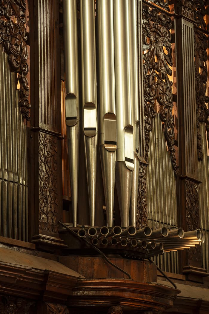 Affiche, « Orgue à Midi », audition d’orgue par Frédéric Isoleta