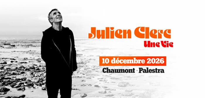 Affiche, Julien Clerc en concert