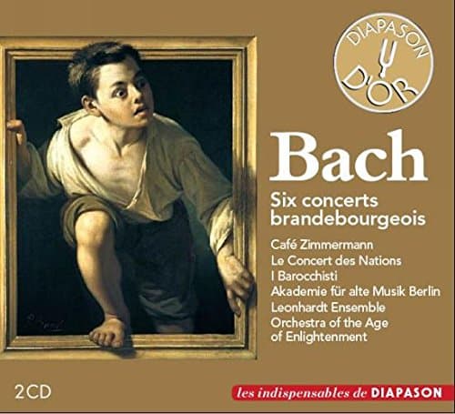 Café Zimmermann, Bach : Six concerts Brandebourgeois.
