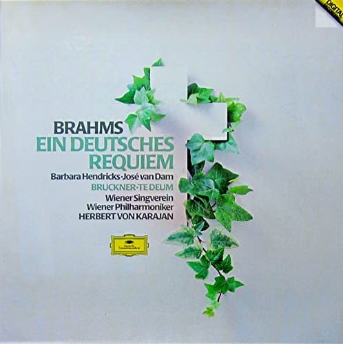 Barbara Hendricks, Brahms: Ein deutsches Requiem / Bruckner: Te Deum [Vinyl Schallplatte] [2 LP Box-Set]