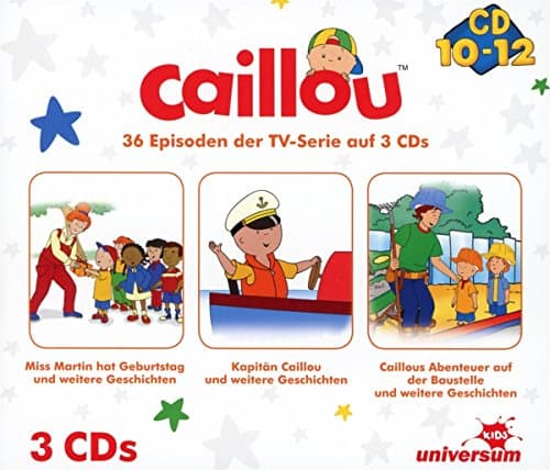 Caillou, Caillou Hörspielbox 4 (CD 10-12)