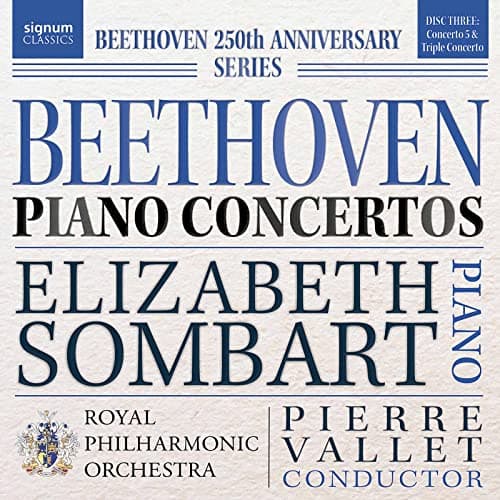 Elizabeth Sombart, Beethoven: Klavierkonzert Nr. 5,Op.73 / Tripelkonzert Op.56
