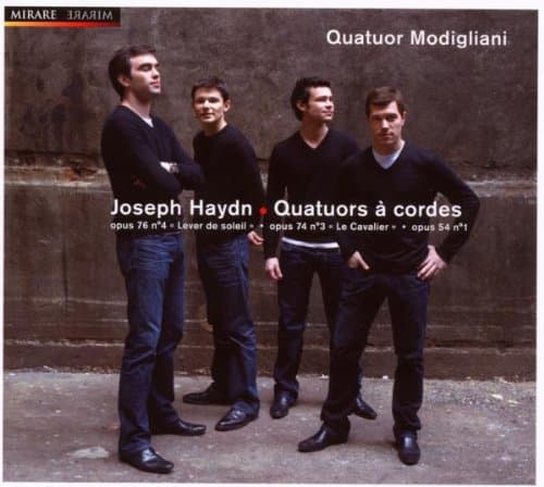 Quatuor Modigliani, Streichquartette