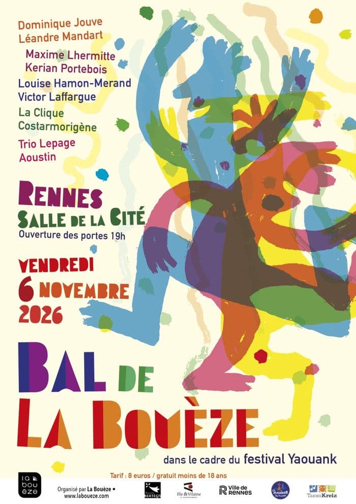 Affiche, Bal de La Bouèze 2026