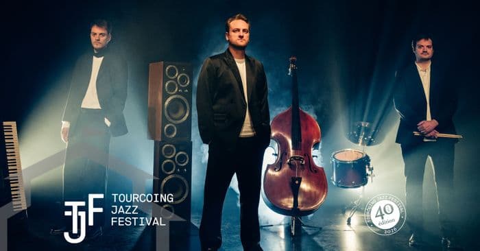 Affiche, Tourcoing Jazz Festival 2026 ⯁ Adrien Tyberghein Trio
