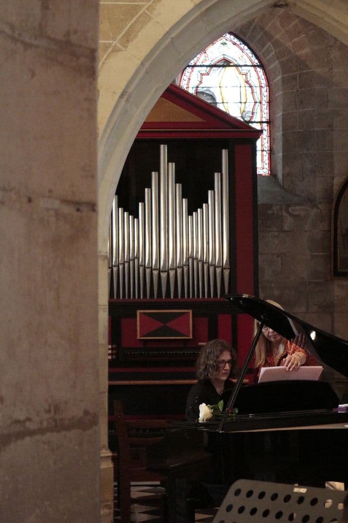 Affiche, Les amis des orgues accueillent la musique de Léonie