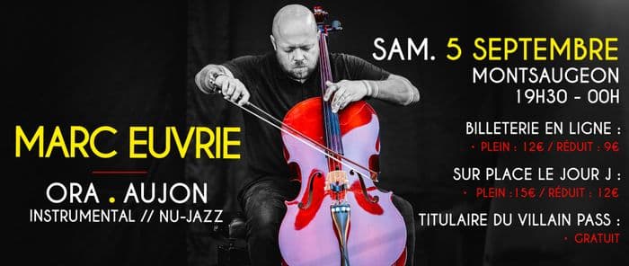 Affiche, 🎹🎻[ O.R.A x MARC EUVRIE x AUJON // INSTRUMENTAL & NU-JAZZ // 5 SEPTEMBRE ] 🎹🎻