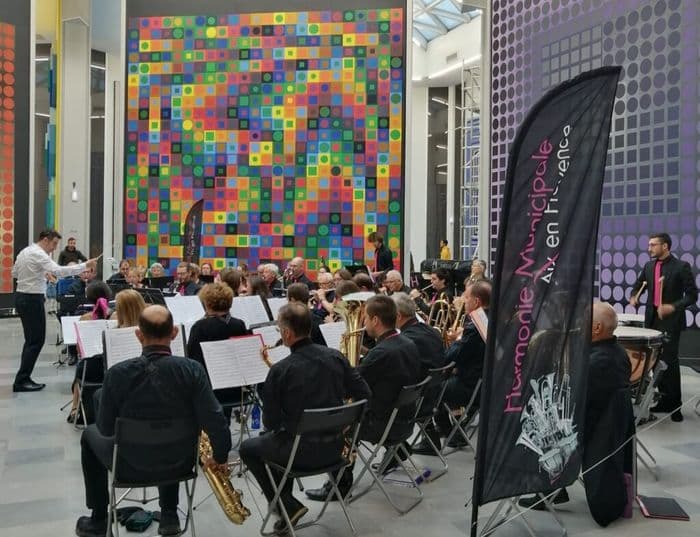 Affiche, Concert de l'Harmonie Municipale d'Aix-en-Provence
