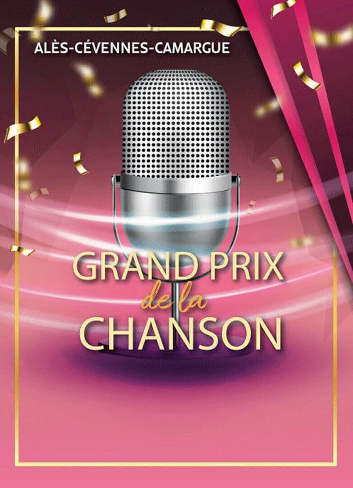Affiche, Grand Prix de la Chanson Française Camargue Cévennes