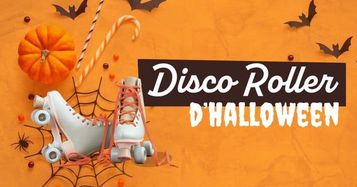 Affiche, Disco Roller d'Halloween