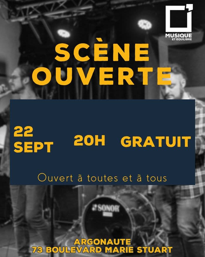 Affiche, Scène Ouverte