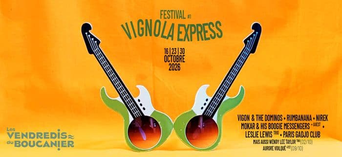 Affiche, Festival Vignola Express #1